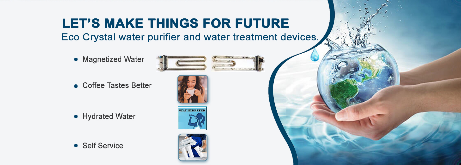 Eco Crystal Best Non RO water purifier